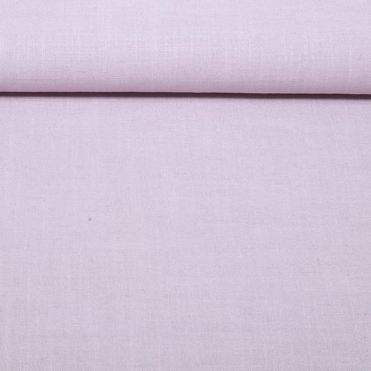 Lin viscose Vicky - Lavé, uni, Rose pâle Lin viscose Vicky - Lavé, uni, Rose pâle
