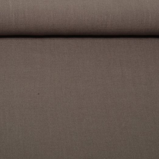Lin viscose Vicky - Lavé, uni Marron