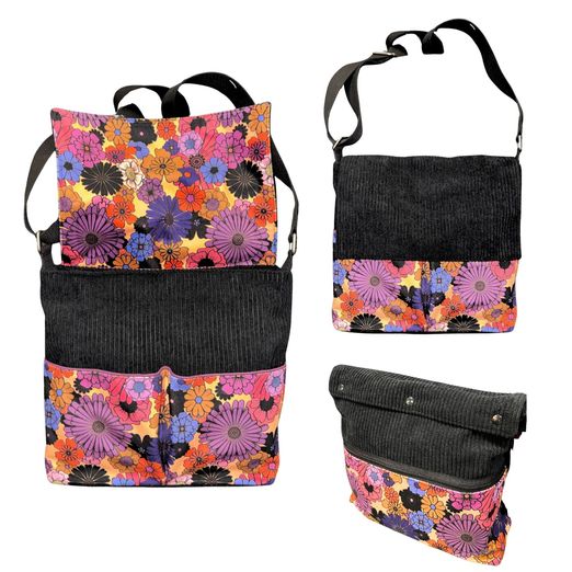 Sac bandoulière - Bali - Patron numérique