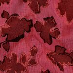 Tissu mode - Jacquard à fleurs, rouge Fuchsia