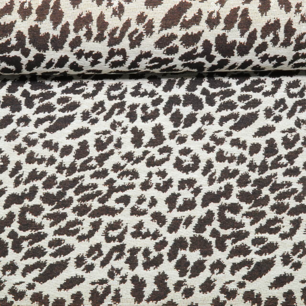 Gobelin - Motif léopard Beige et Marron-0 Gobelin - Motif léopard Beige et Marron-0