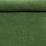 Cord Carole - Velours côtelé délavé 4,5 mm Vert forêt