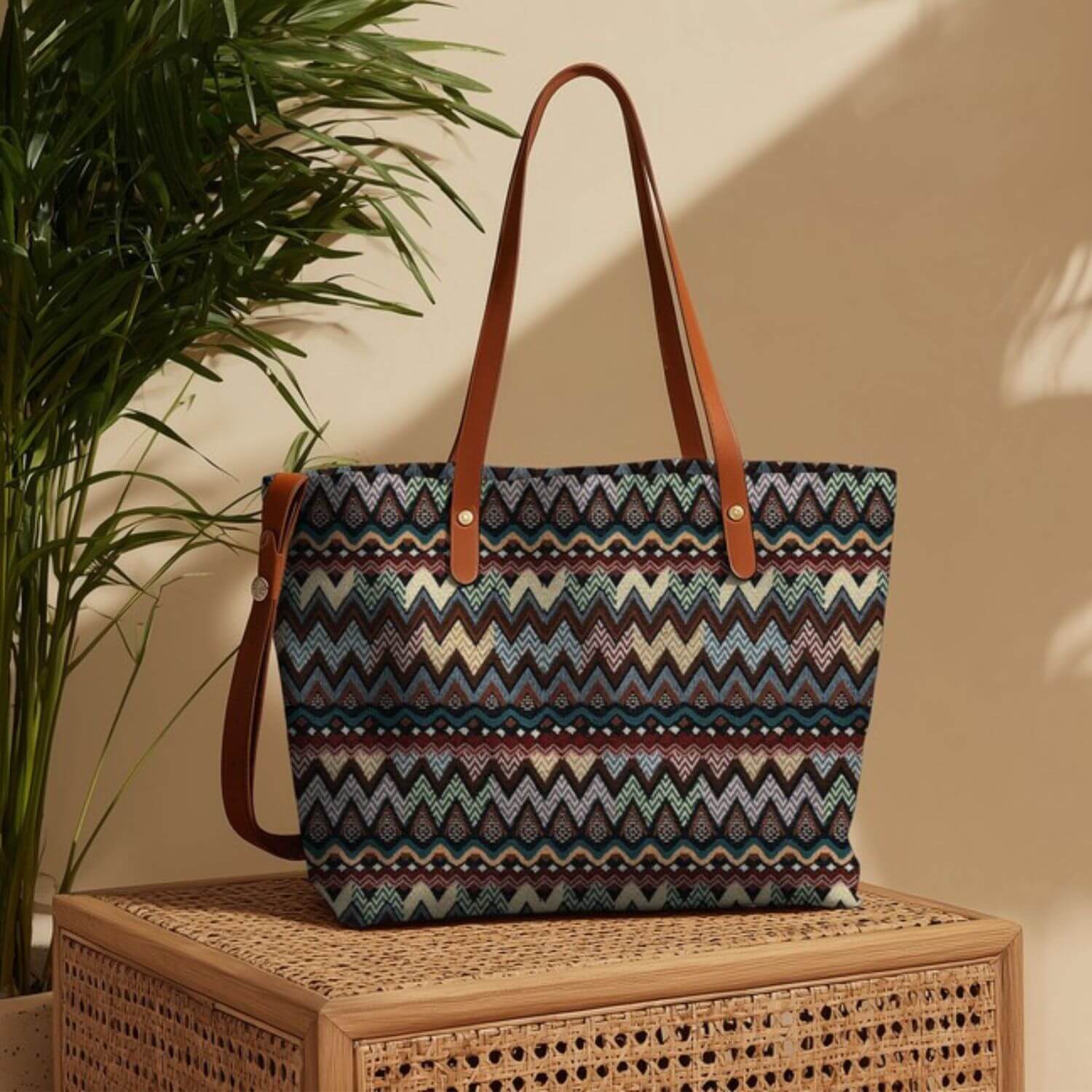 Gobelin - Zickzack Multicolor-1 Gobelin - Zickzack Multicolor-1