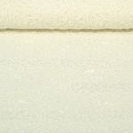 Spitze - Zweiseitige Bogenkante Paisley Ivory