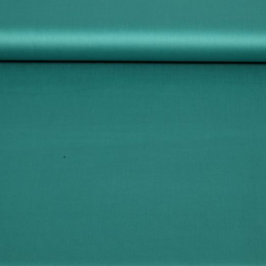 Satin de coton Mimi - Uni turquoise foncé