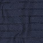 Jersey - Rüschen Uni Marineblau