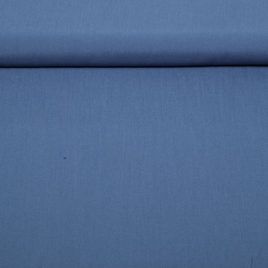 Nachhaltige Viskose Ecovero™ - Uni Jeansblau