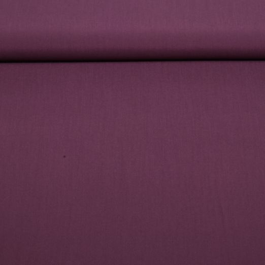 Nachhaltige Viskose Ecovero™ - Uni Aubergine