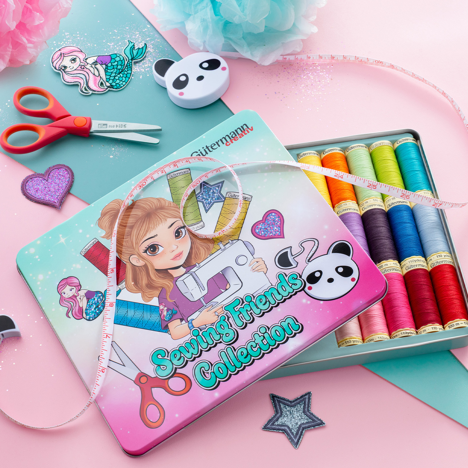 Coffret Gütermann - Sewing Friends Collection - Kit de départ-1 Coffret Gütermann - Sewing Friends Collection - Kit de départ-1