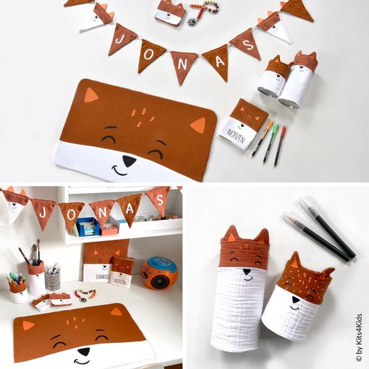 Schulkind Set - Fuchs - Schnittmuster eBook
