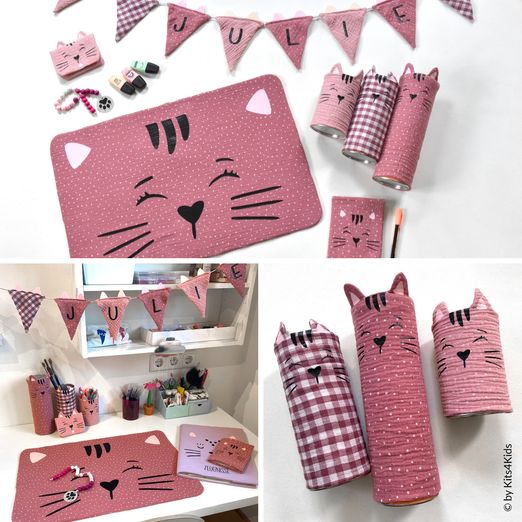 Schulkind Set - Katze - Schnittmuster eBook