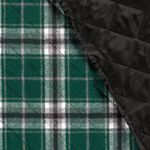 Mantelstoff – Jacquard Karo Petrolgrün Mantelstoff – Jacquard Karo Petrolgrün