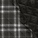 Mantelstoff - Jacquard Karo Anthrazit Mantelstoff - Jacquard Karo Anthrazit