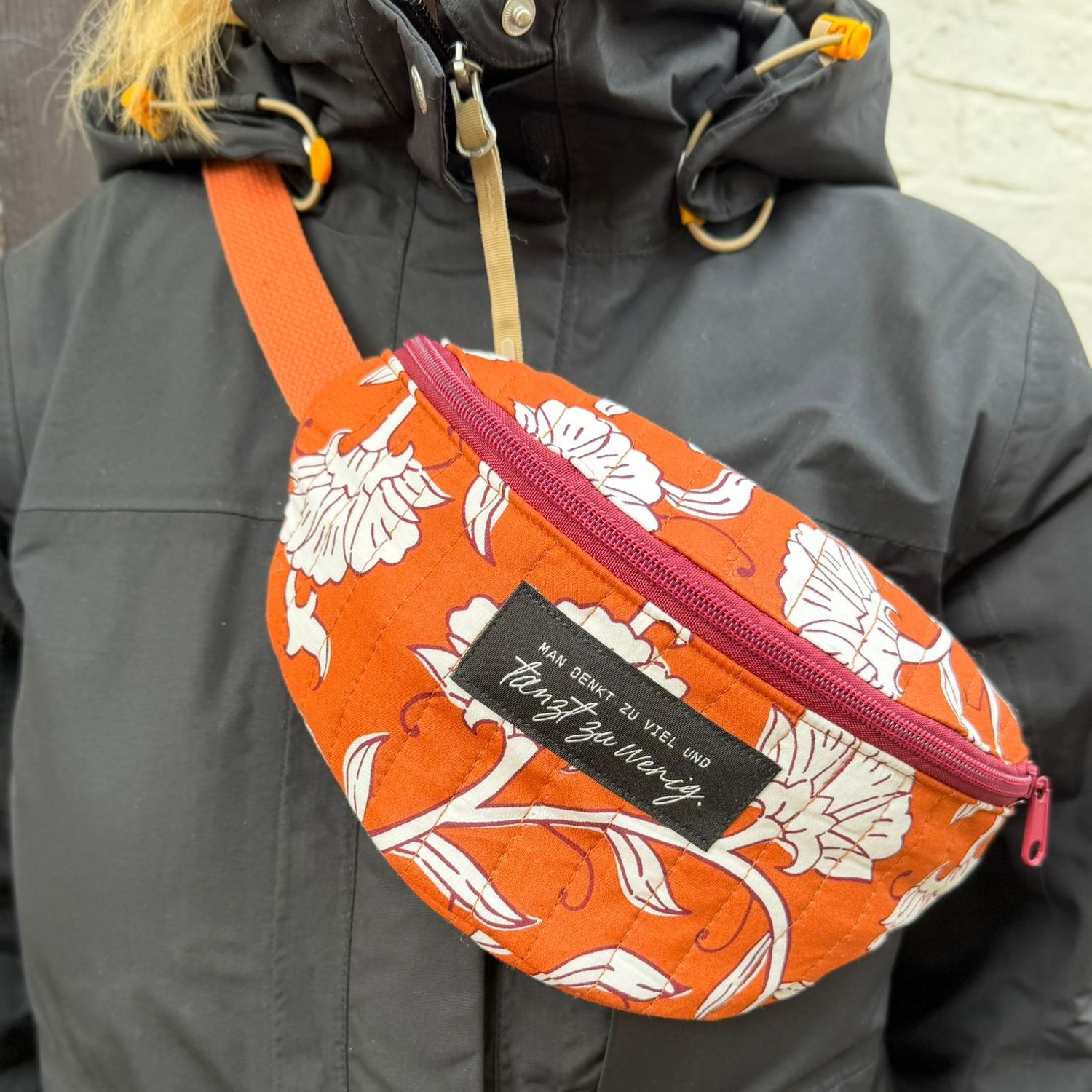 Bauchtasche - Fannypack Floribel - Schnittmuster eBook-6 Bauchtasche - Fannypack Floribel - Schnittmuster eBook-6