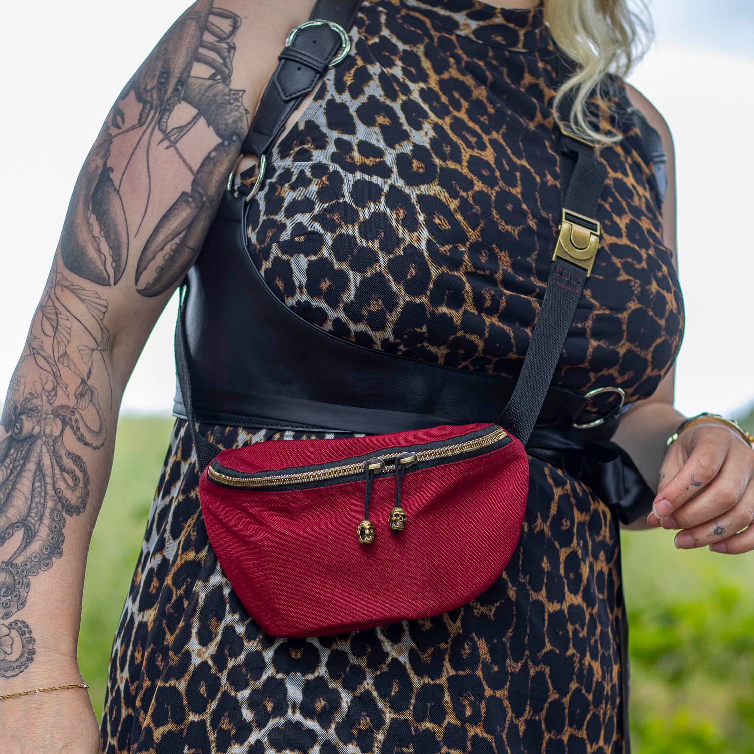 Bauchtasche - Fannypack Floribel - Schnittmuster eBook-1 Bauchtasche - Fannypack Floribel - Schnittmuster eBook-1