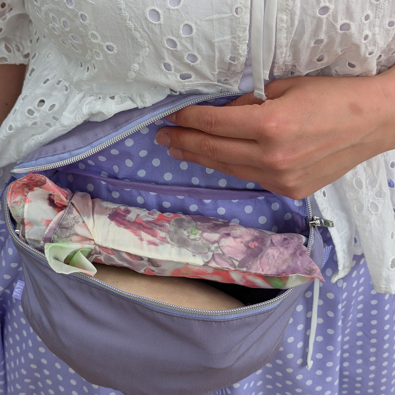 Bauchtasche - Fannypack Floribel - Schnittmuster eBook-7 Bauchtasche - Fannypack Floribel - Schnittmuster eBook-7