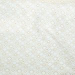 Outdoorstoff - Teflonbeschichtet Jacquard Quadrate Ecru Sand