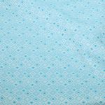 Outdoorstoff - Teflonbeschichtet Jacquard Quadrate Ecru Türkis Outdoorstoff - Teflonbeschichtet Jacquard Quadrate Ecru Türkis