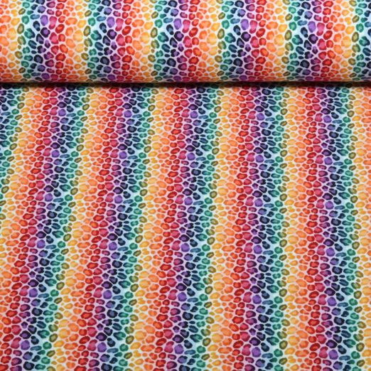 Jersey - Impression numérique « Léopard Klein » multicolore Jersey - Impression numérique « Léopard Klein » multicolore