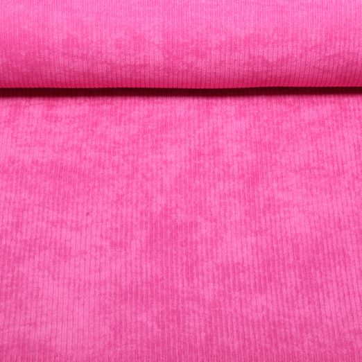 Tissu ameublement Gregor - Velours côtelé Fuchsia Tissu ameublement Gregor - Velours côtelé Fuchsia