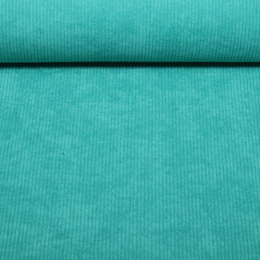 Tissu ameublement Gregor - Velours côtelé turquoise foncé Tissu ameublement Gregor - Velours côtelé turquoise foncé