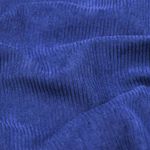 Tessuto da tappezzeria in velluto a coste – Blu reale
