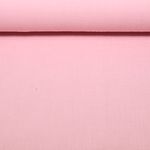 Gaze de coton - Tissu pour rideaux uni Rose 280 cm