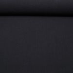 Gaze de coton - Tissu pour rideaux uni noir 280 cm