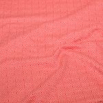 Bio Jacquard Jersey - HHL Southern Ease Mosaic Knit 3D Rot Bio Jacquard Jersey - HHL Southern Ease Mosaic Knit 3D Rot
