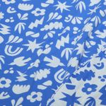 Bio Jacquard Jersey - HHL Southern Ease Good Omens Doubleface Blau Bio Jacquard Jersey - HHL Southern Ease Good Omens Doubleface Blau