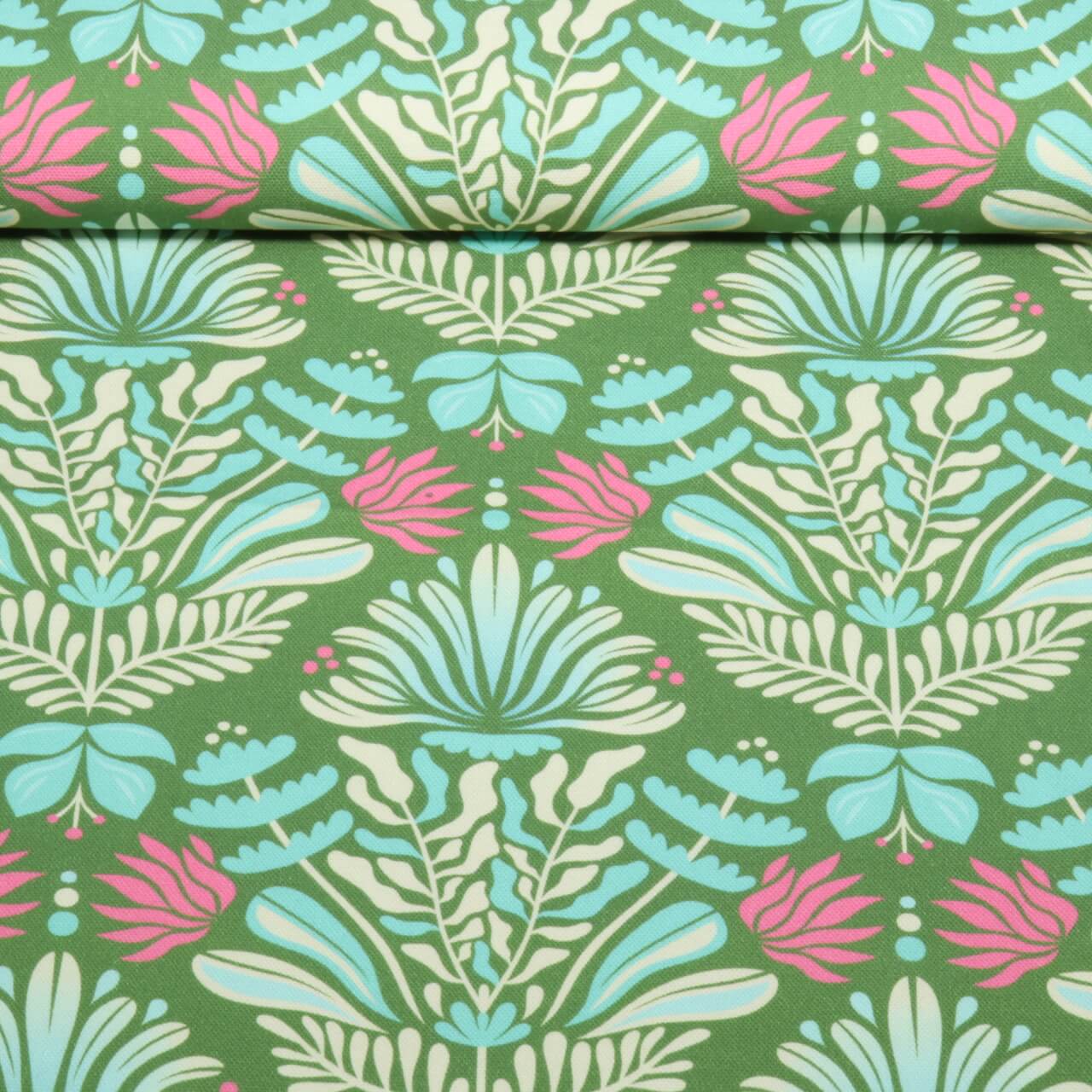 Bio Toile canevas - HHL Southern Ease Sunlit Botanica Vert-0 Bio Toile canevas - HHL Southern Ease Sunlit Botanica Vert-0