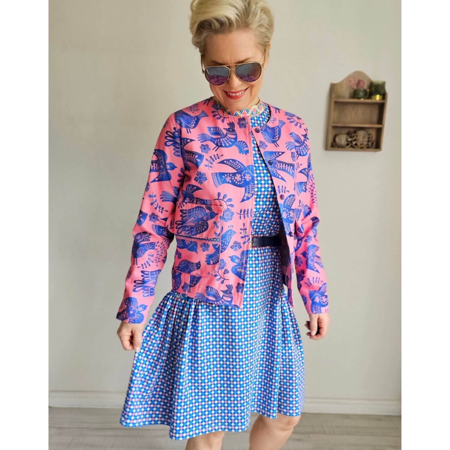 Bio Sommersweat - HHL Southern Ease Wild Chorus Pink Blau-2 Bio Sommersweat - HHL Southern Ease Wild Chorus Pink Blau-2