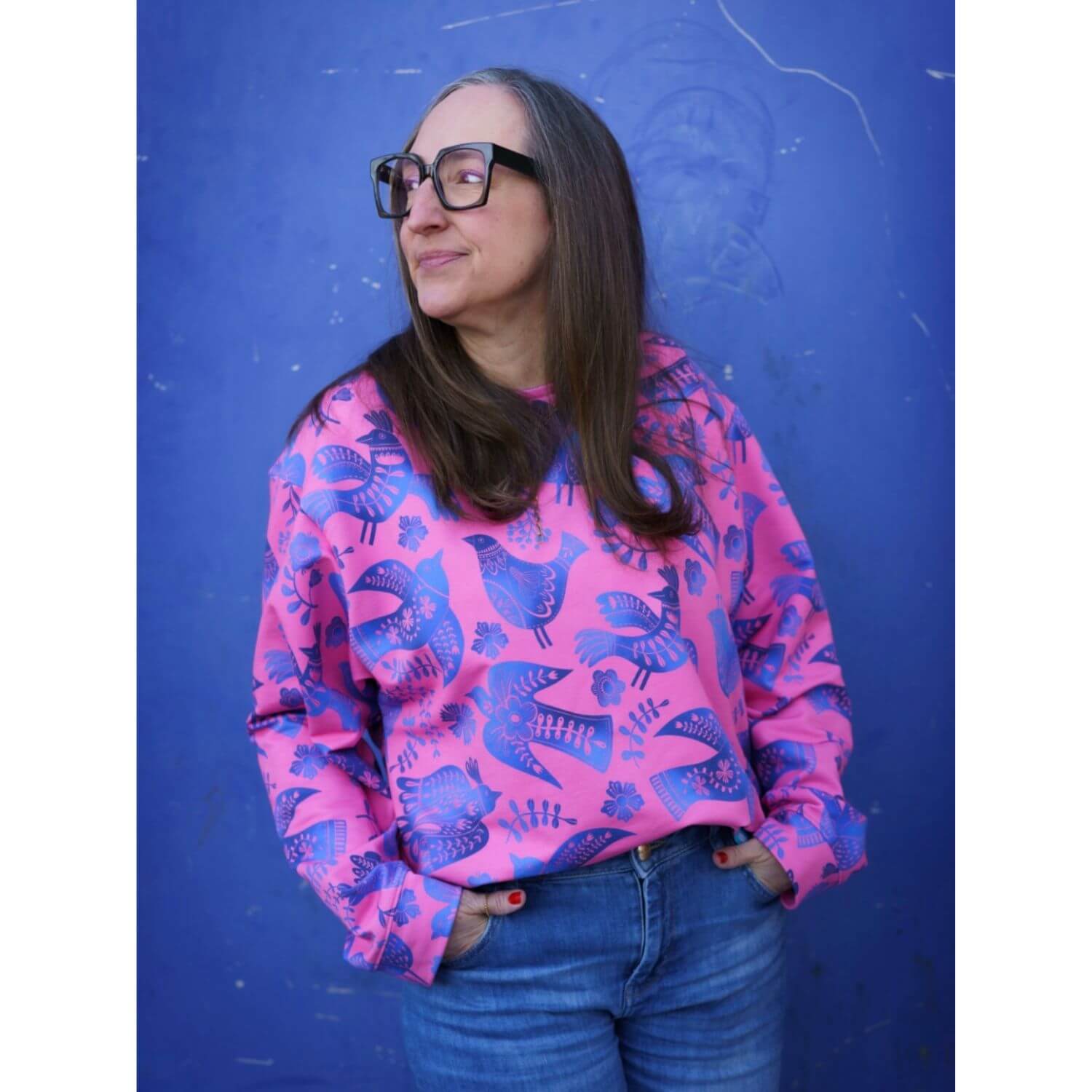 Bio Sommersweat - HHL Southern Ease Wild Chorus Pink Blau-3 Bio Sommersweat - HHL Southern Ease Wild Chorus Pink Blau-3