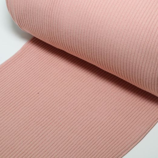 Strickbündchen - Heavy Uni Rosa Strickbündchen - Heavy Uni Rosa
