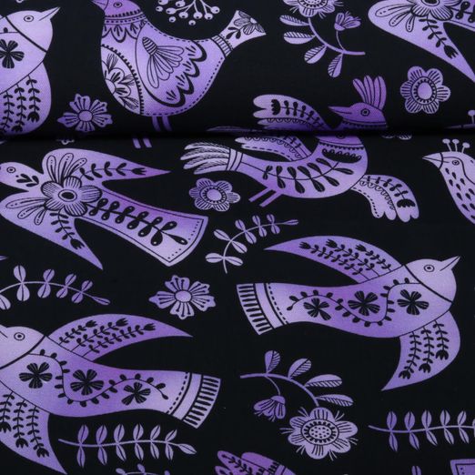 Bio Canvas - HHL Southern Ease Wild Chorus Schwarz Lila Bio Canvas - HHL Southern Ease Wild Chorus Schwarz Lila