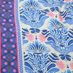 Bio Musselin Glatt - HHL Southern Ease Sunlit Botanica Beige Blau Bio Musselin Glatt - HHL Southern Ease Sunlit Botanica Beige Blau