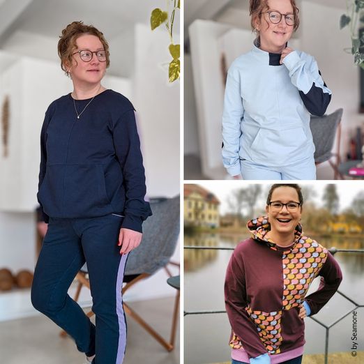 Hoodie - Kalix - Schnittmuster eBook