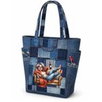 Canvas Taschen Panel - Digital Weinliebe Jeans Canvas Taschen Panel - Digital Weinliebe Jeans