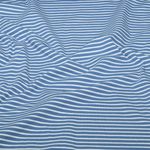 Jersey - A righe blu e bianco, tinto in filo