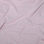 Jersey - A righe rosa pallido e bianco, tinto in filo Jersey - A righe rosa pallido e bianco, tinto in filo