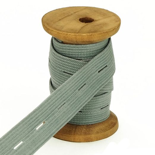 Knopfloch Gummiband 20mm - Meterware