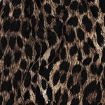 Viscose - Motif léopard impression numérique marron Viscose - Motif léopard impression numérique marron