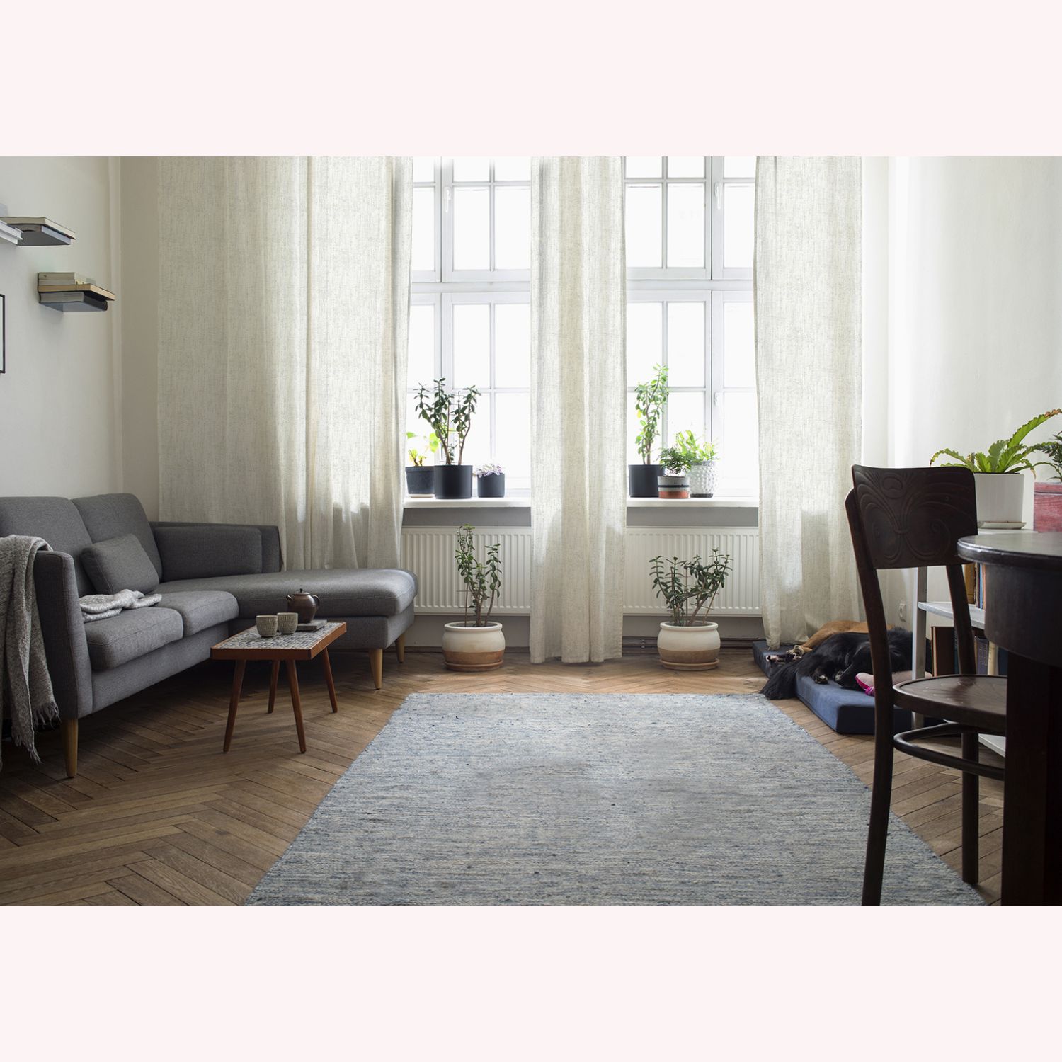 Tissu pour rideaux durable Enna - Extra-large 310 cm, Ecru Mélange-1 Tissu pour rideaux durable Enna - Extra-large 310 cm, Ecru Mélange-1