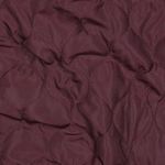 Tissu matelassé pour veste - Aubergine, avec impression sur film, double face