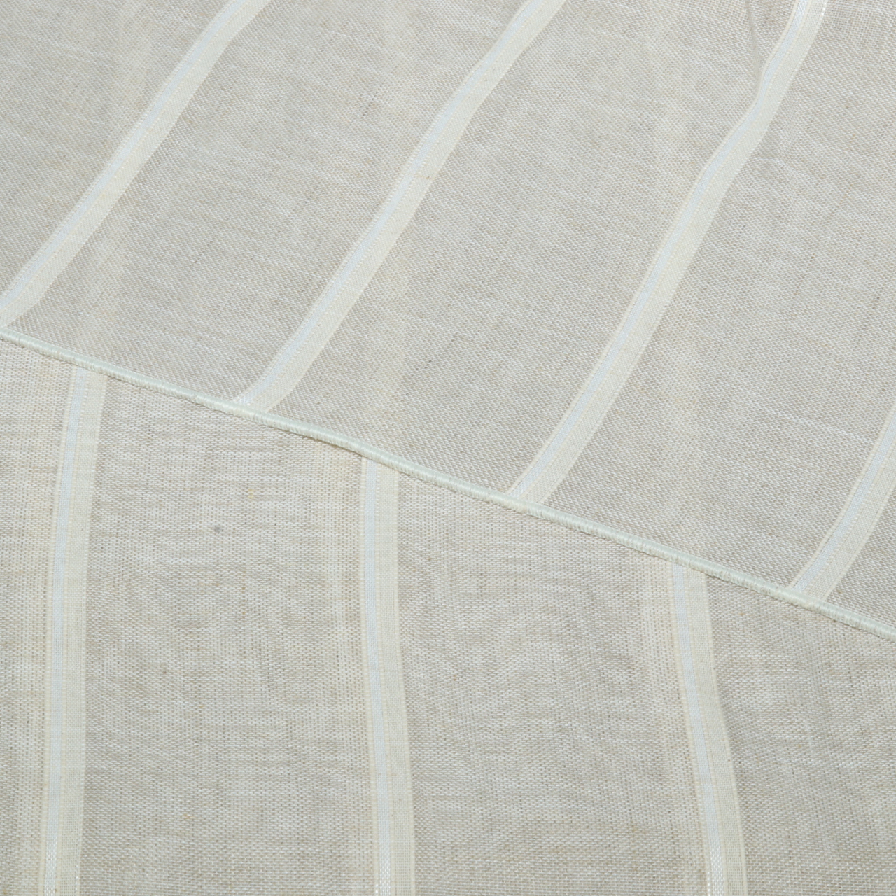 Tissu pour rideaux durable Esna - Rayures extra-larges 310 cm, uni Naturel-1 Tissu pour rideaux durable Esna - Rayures extra-larges 310 cm, uni Naturel-1