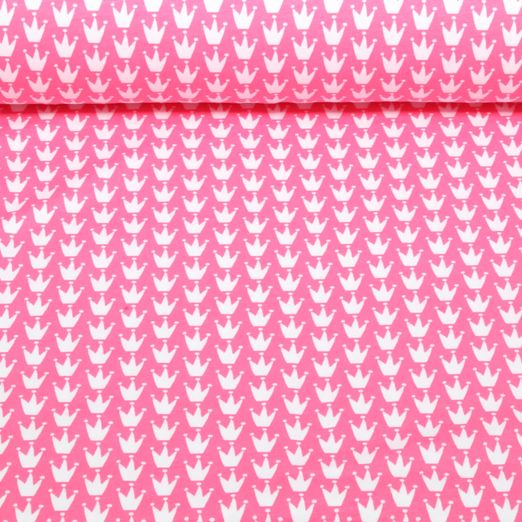 Jersey - Kronen Rose vif Jersey - Kronen Rose vif