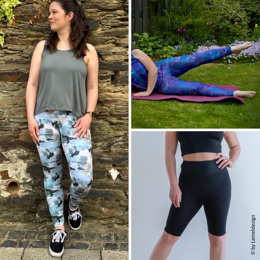 Leggings - Málaga Move Ladys - Schnittmuster eBook