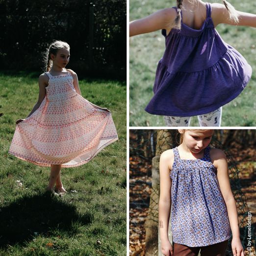 Tunika - Kleid - Lilienne Kids - Schnittmuster eBook