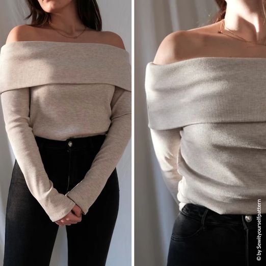 Offshoulder Top - Rachel - Schnittmuster eBook