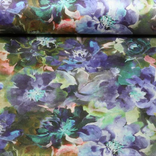 Scuba - Impression numérique de fleurs Lilas Scuba - Impression numérique de fleurs Lilas